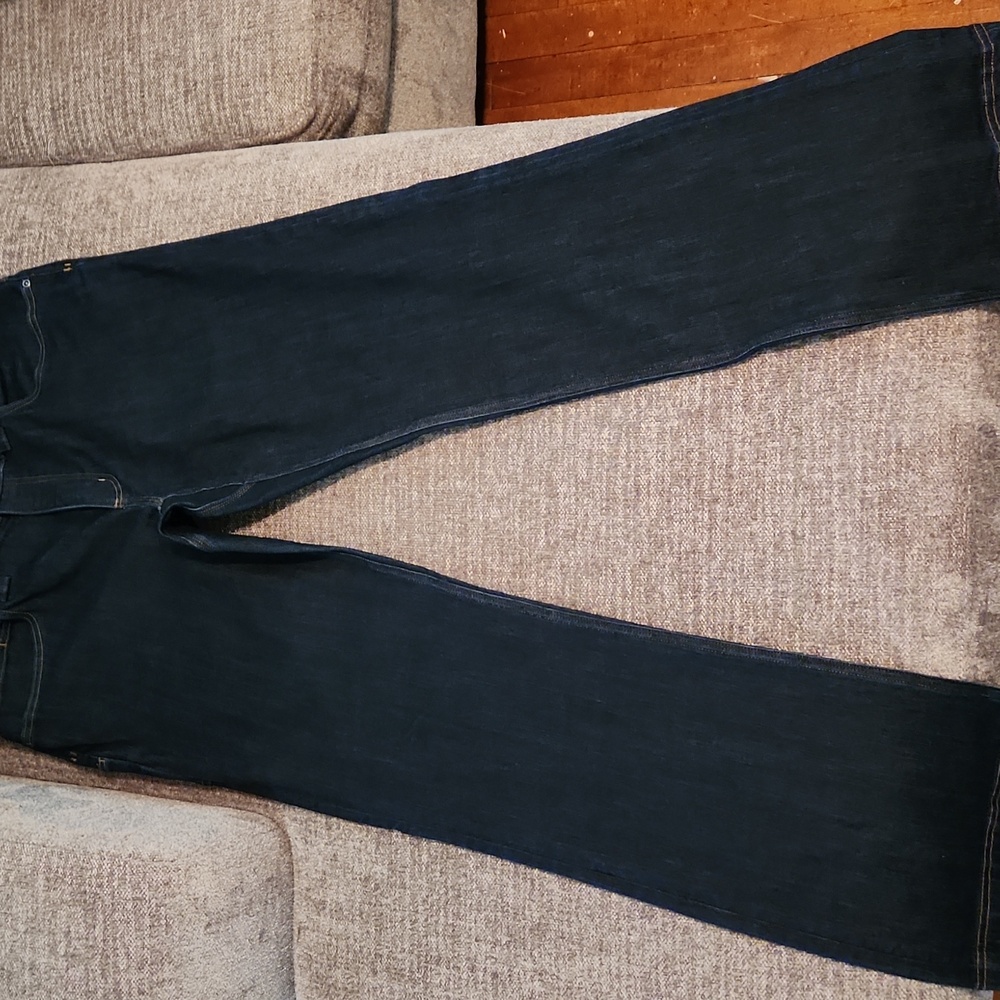 Duluth Trading Co. Ballroom Double Flex Jeans - 36Wx34L Slim Bootcut Fit